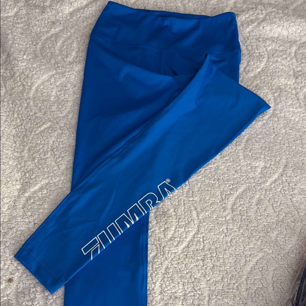 Zumba Fitness Blue Leggings